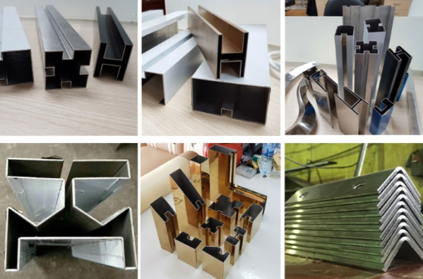 Sản phẩm được chấn với nhiều hình dạng Sản phẩm được chấn với nhiều hình dạng