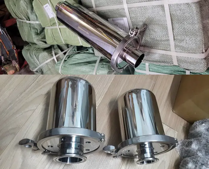 Lọc khí nắp bồn inox gia công đánh bóng Lọc khí nắp bồn inox gia công đánh bóng