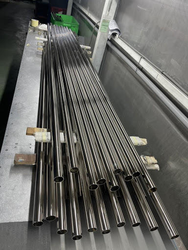 Ống gang gia công xử lý bề mặt