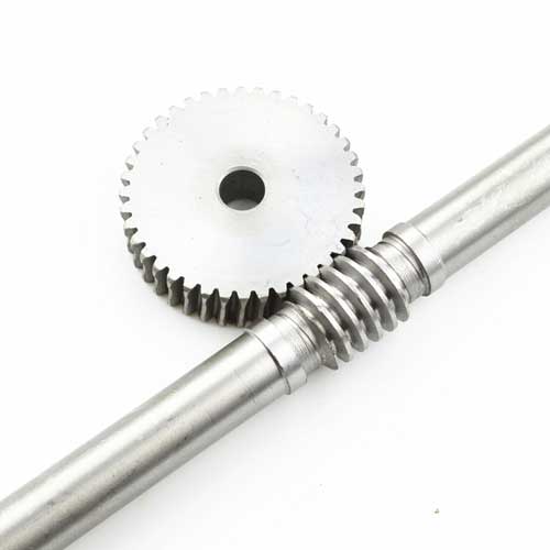 Bánh răng trục vít bằng thép phay cnc