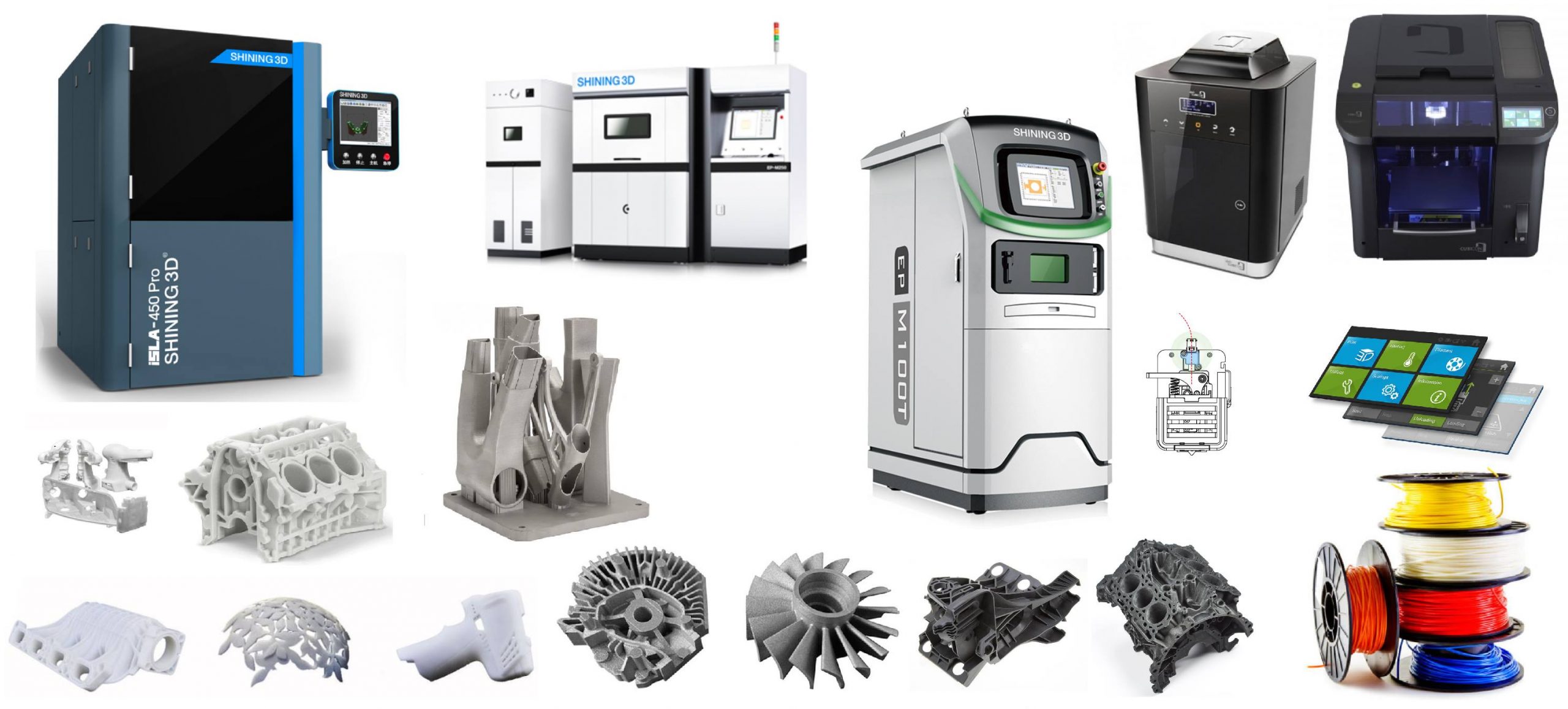 Các công nghệ in 3D phổ biến Các công nghệ in 3D phổ biến