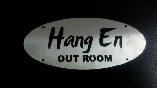 Bảng tên phòng inox
